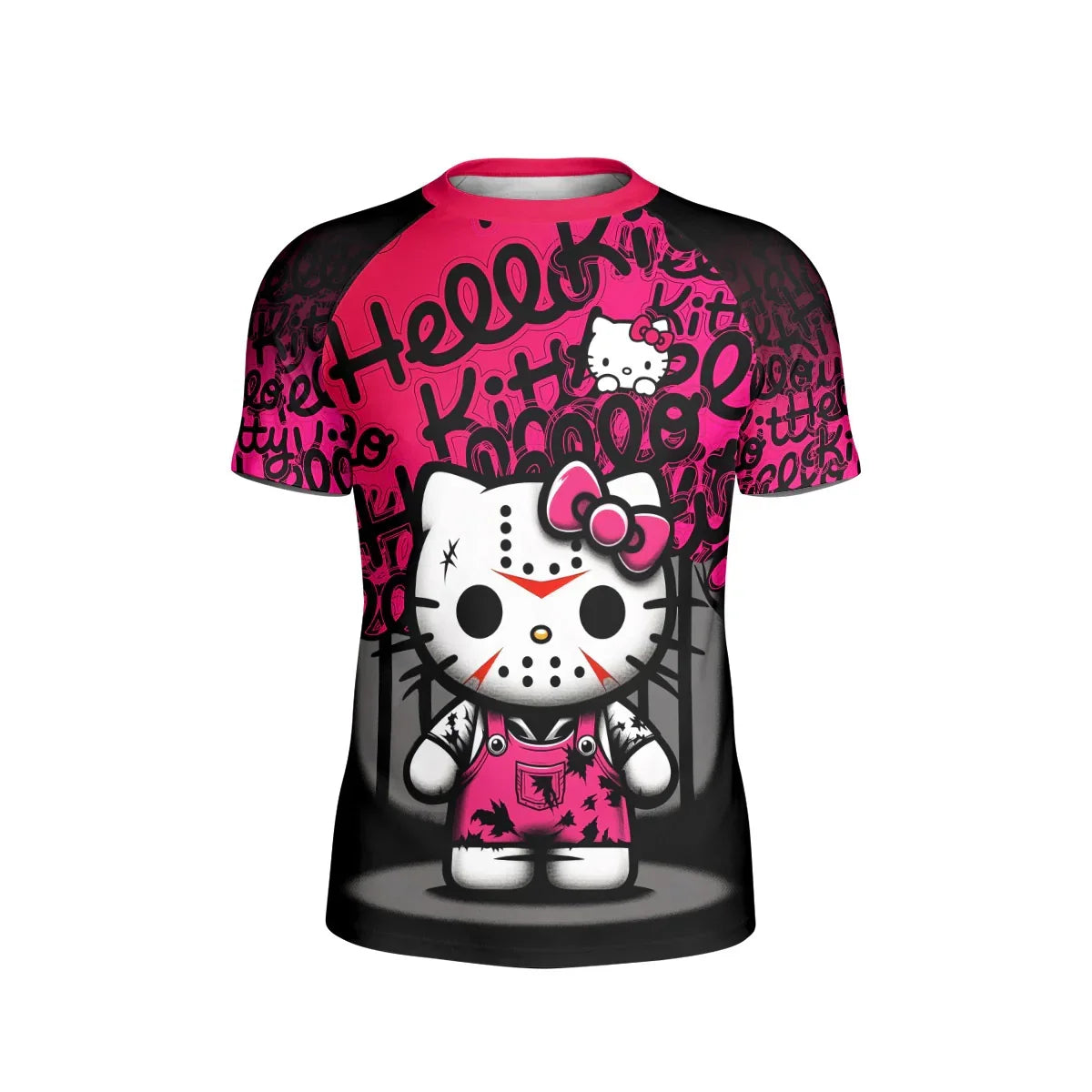 Jason Voorhees Kitty Kids Rash Guard