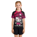 Jason Voorhees Kitty Kids Rash Guard