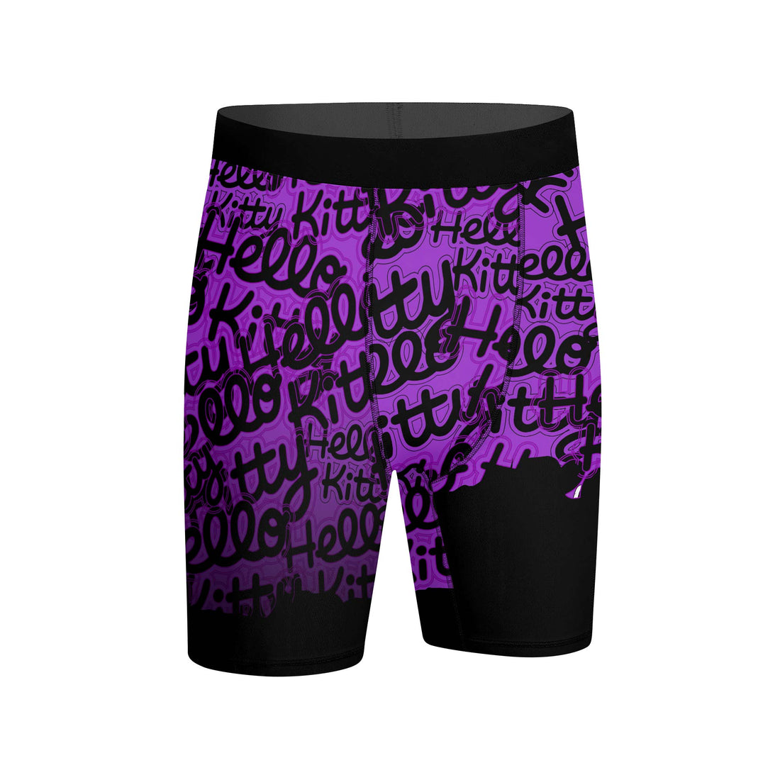 Jason Voorhees Kitty Purple Compression Shorts