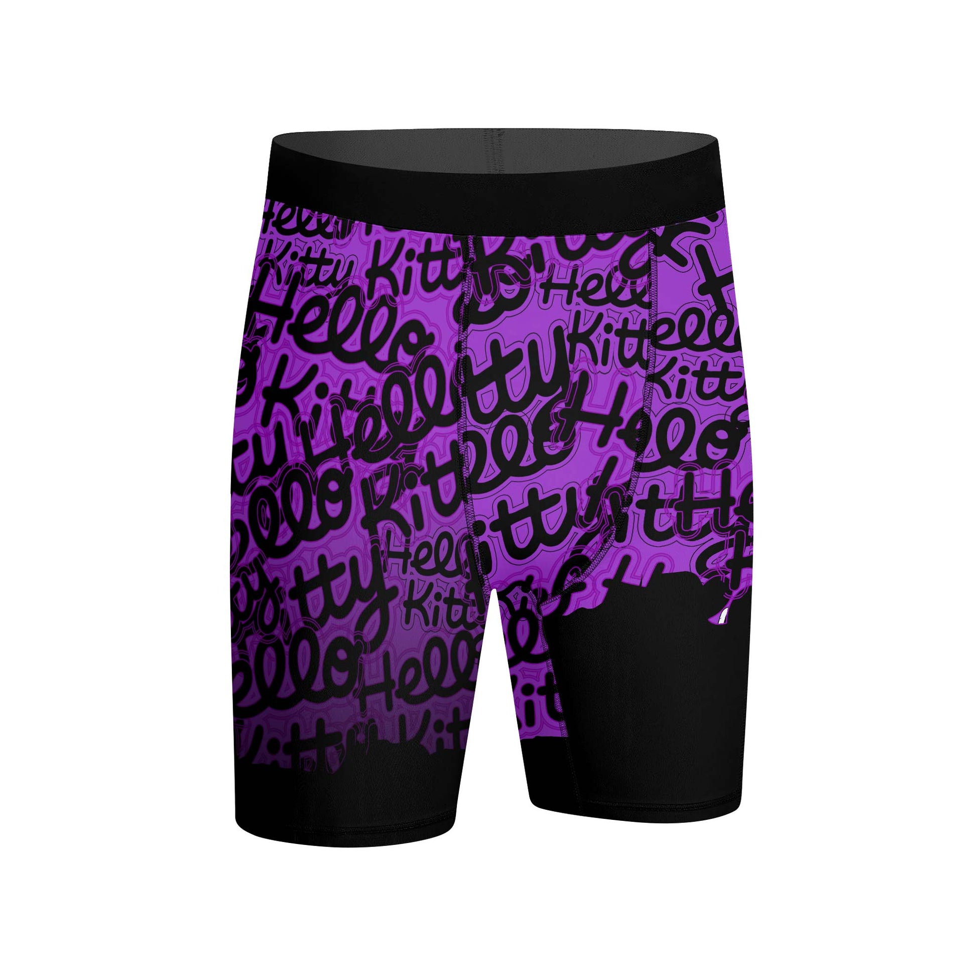 Jason Voorhees Kitty Purple Compression Shorts