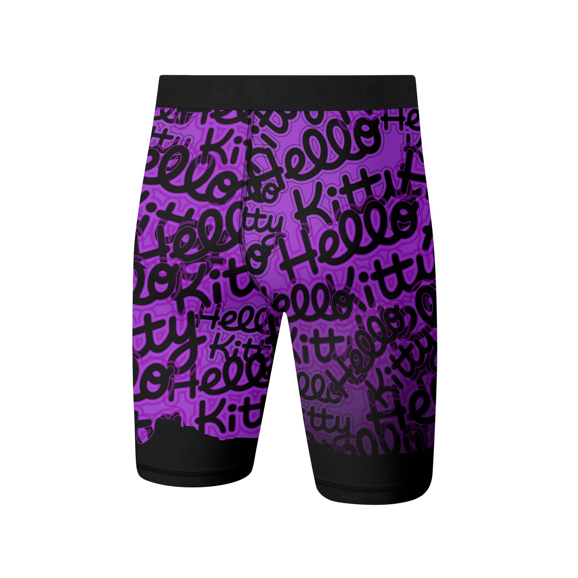 Jason Voorhees Kitty Purple Compression Shorts