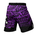 Jason Voorhees Kitty Purple Fight Shorts
