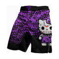 Jason Voorhees Kitty Purple Fight Shorts