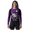 Jason Voorhees Kitty Purple Rash Guard