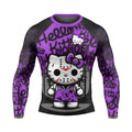 Jason Voorhees Kitty Purple Rash Guard