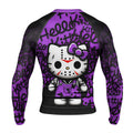 Jason Voorhees Kitty Purple Rash Guard