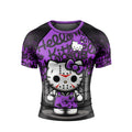 Jason Voorhees Kitty Purple Rash Guard