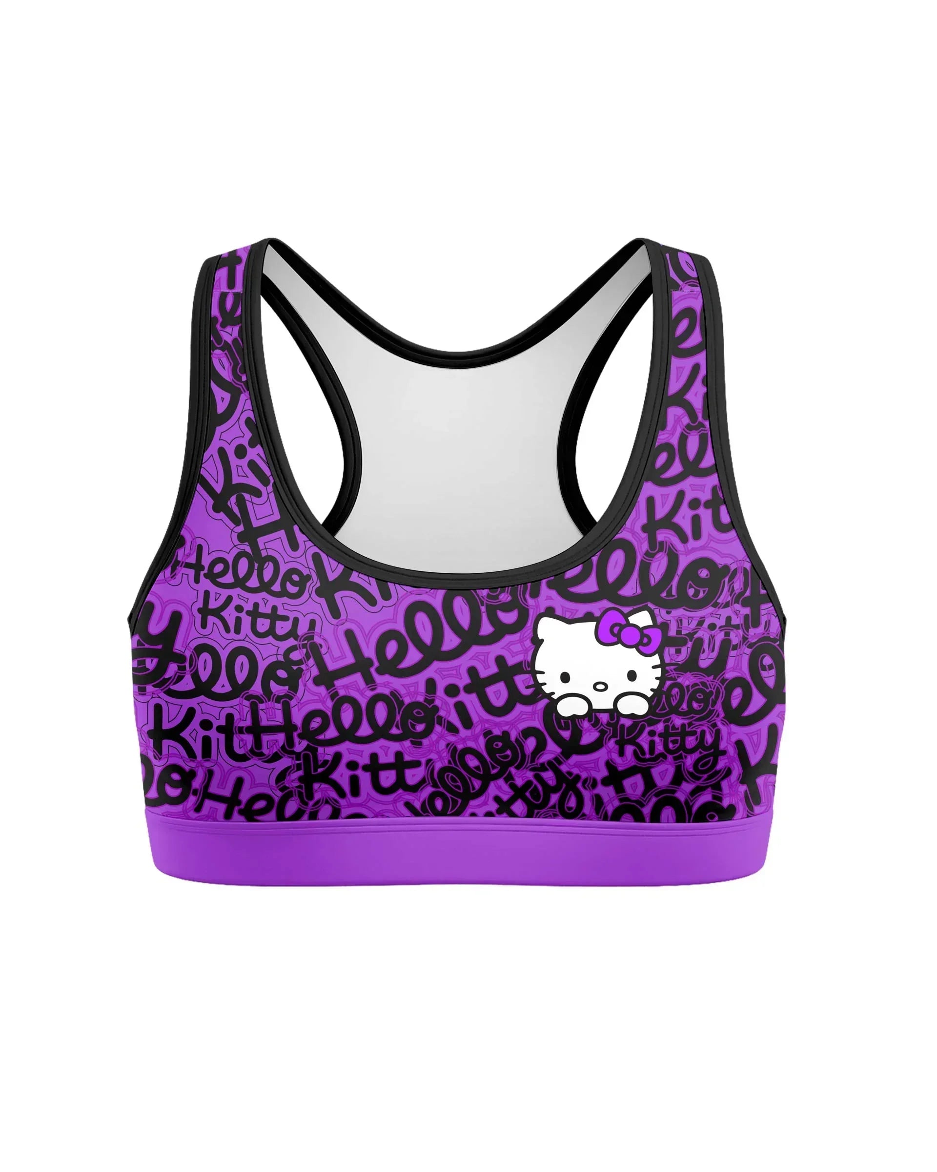 Jason Voorhees Kitty Purple Women's Workout Set