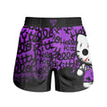 Jason Voorhees Kitty Purple Grappling Shorts