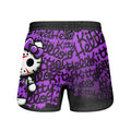 Jason Voorhees Kitty Purple Grappling Shorts