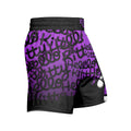 Jason Voorhees Kitty Purple Grappling Shorts