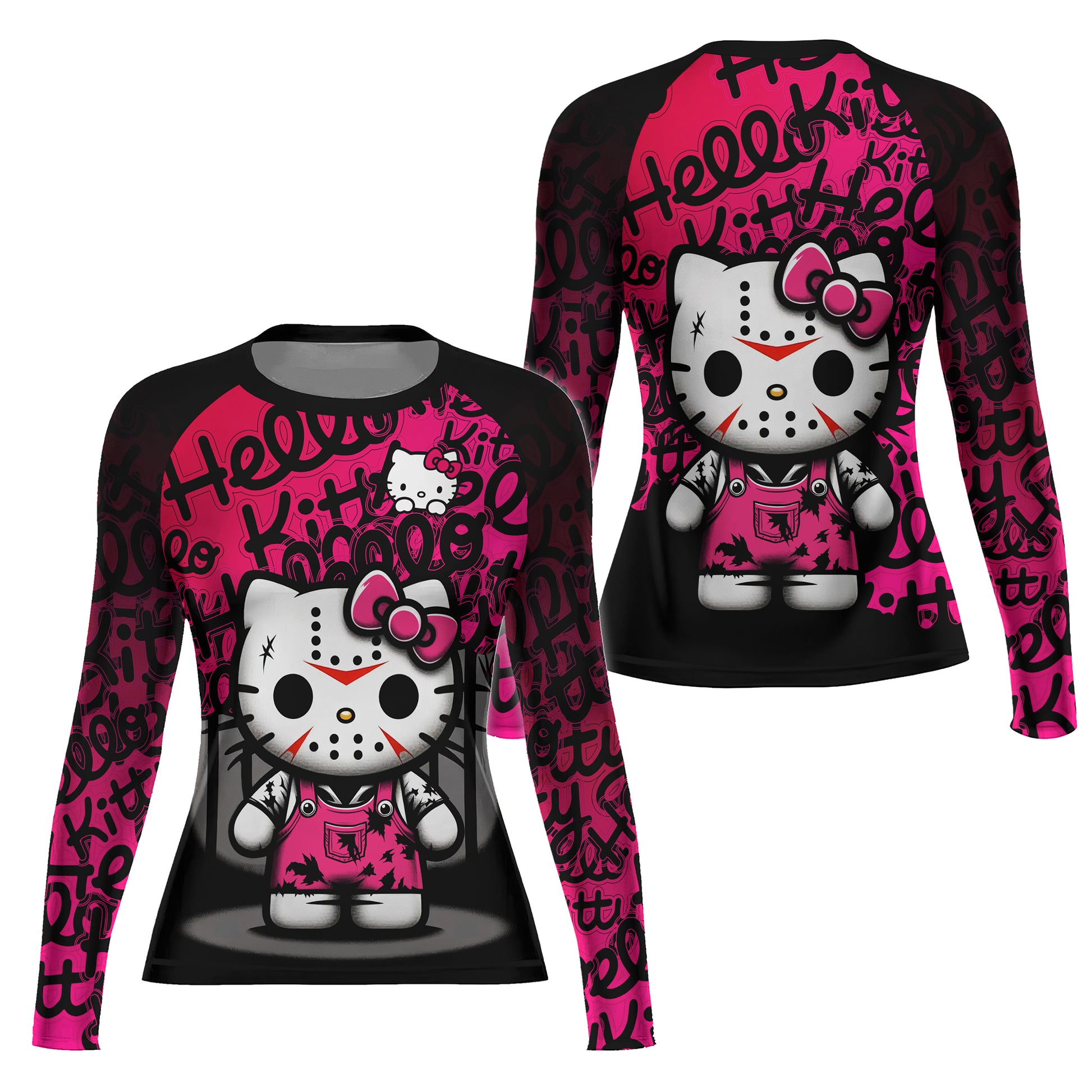 Jason Voorhees Kitty Rash Guard