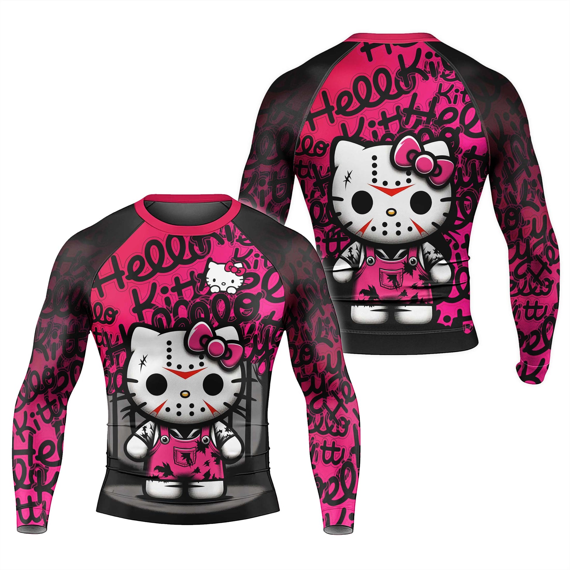 Jason Voorhees Kitty Rash Guard