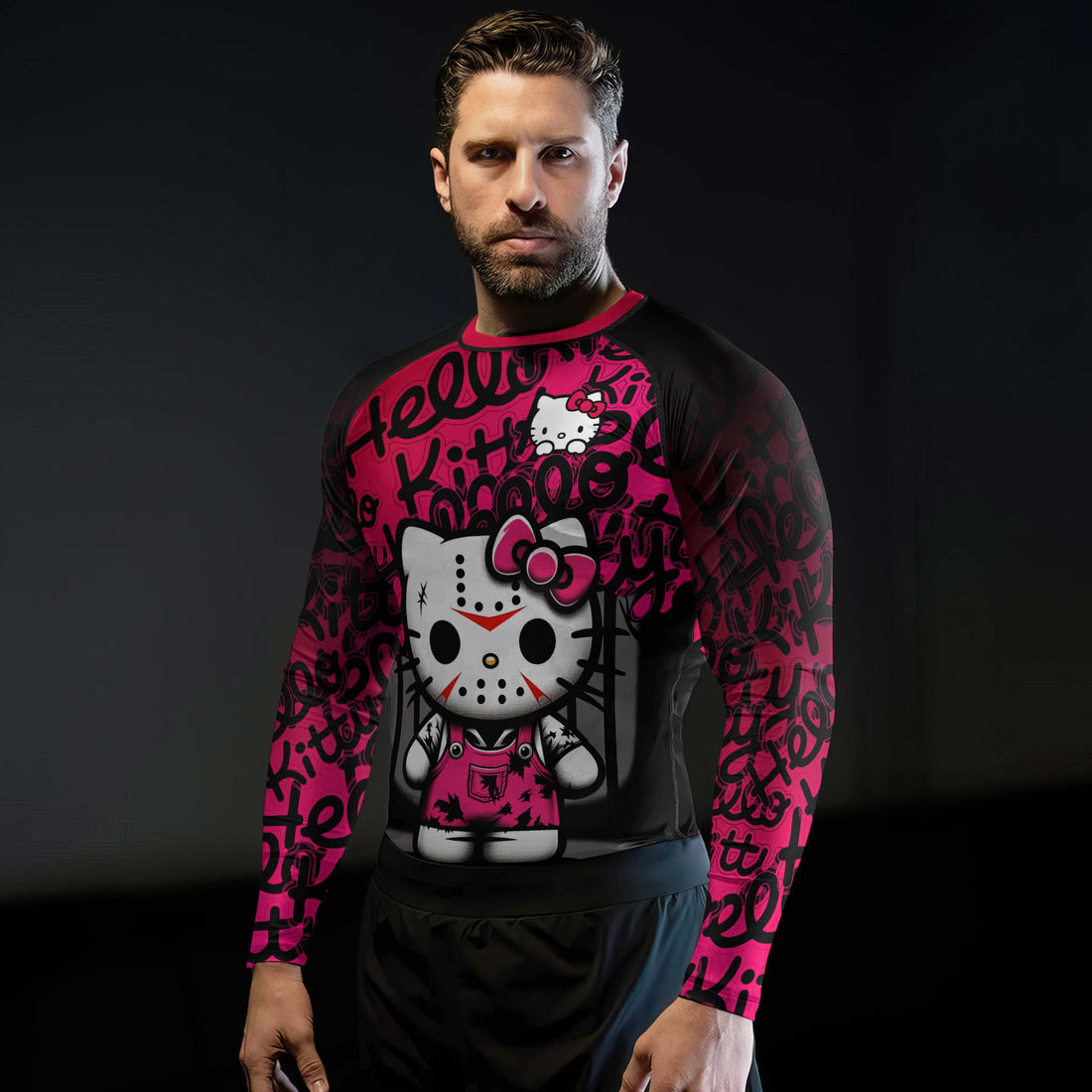 Jason Voorhees Kitty Rash Guard