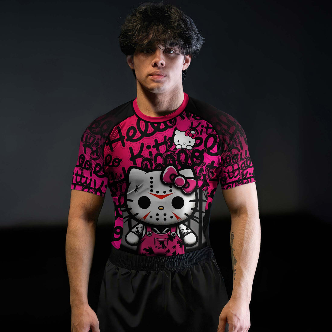 Jason Voorhees Kitty Rash Guard