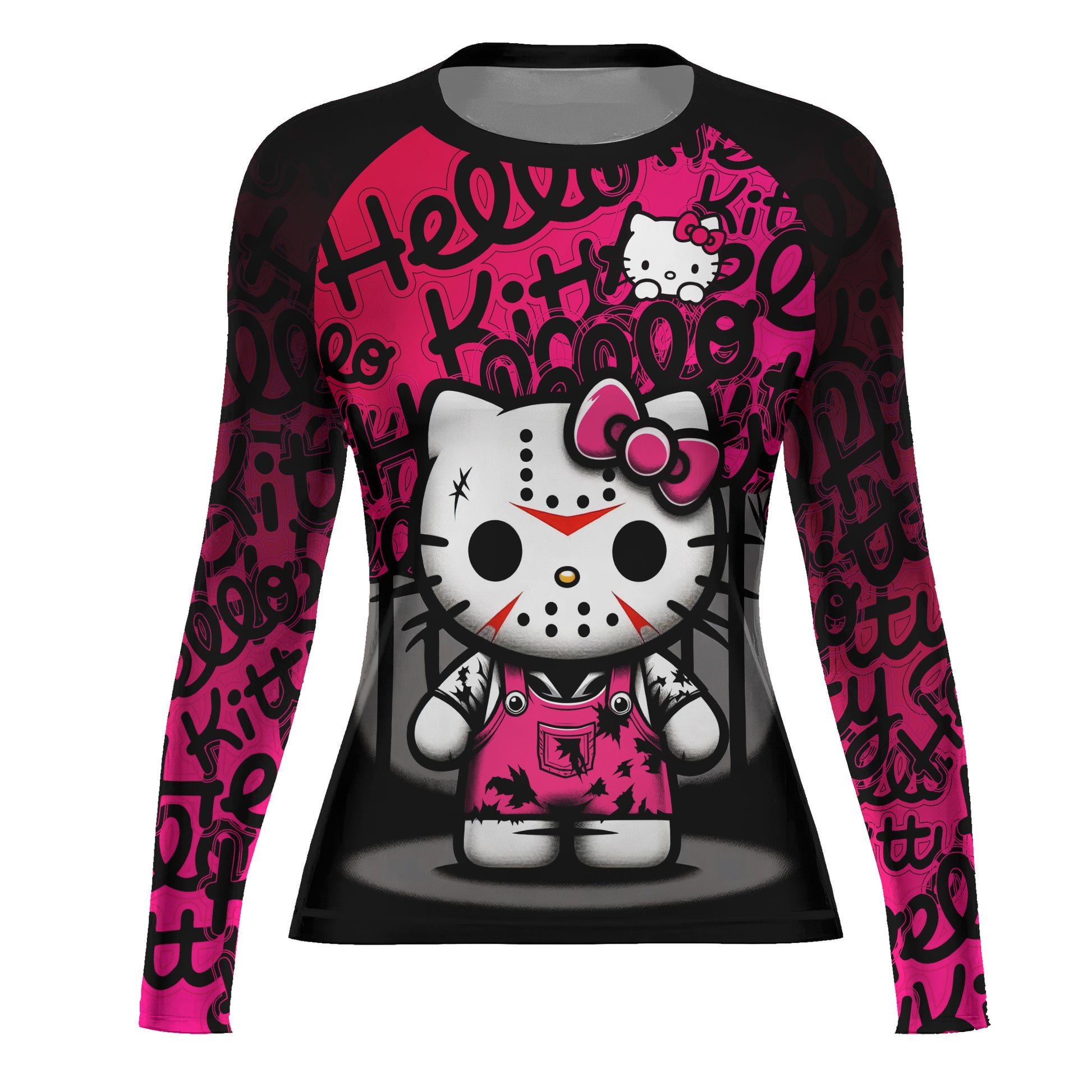 Jason Voorhees Kitty Rash Guard