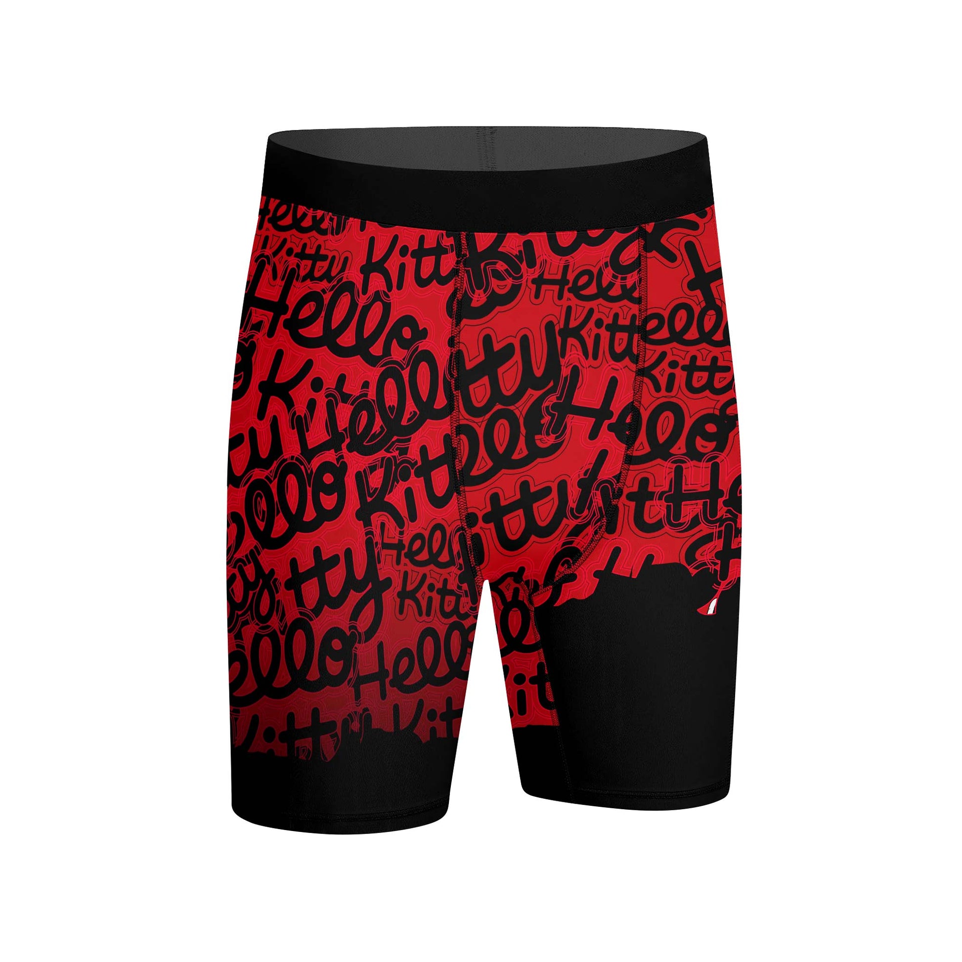 Jason Voorhees Kitty Red Compression Shorts