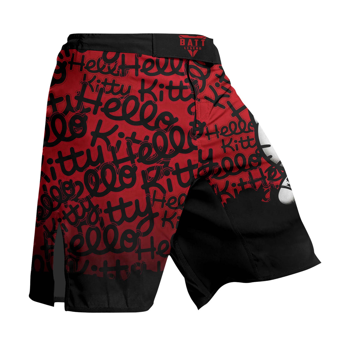 Jason Voorhees Kitty Red Fight Shorts