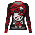 Jason Voorhees Kitty Red Rash Guard