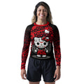 Jason Voorhees Kitty Red Rash Guard