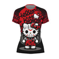 Jason Voorhees Kitty Red Rash Guard