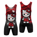 Jason Voorhees Kitty Red Wrestling Singlet