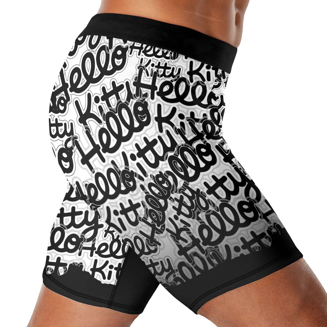 Jason Voorhees Kitty White Compression Shorts