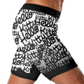 Jason Voorhees Kitty White Compression Shorts