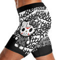 Jason Voorhees Kitty White Compression Shorts