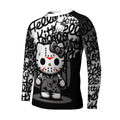 Jason Voorhees Kitty White Kids Rash Guard