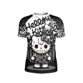 Jason Voorhees Kitty White Kids Rash Guard
