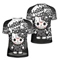 Jason Voorhees Kitty White Kids Rash Guard