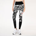 Jason Voorhees Kitty White Leggings