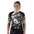 Jason Voorhees Kitty White Rash Guard