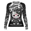 Jason Voorhees Kitty White Rash Guard