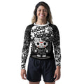 Jason Voorhees Kitty White Rash Guard