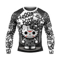 Jason Voorhees Kitty White Rash Guard