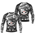Jason Voorhees Kitty White Rash Guard