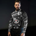 Jason Voorhees Kitty White Rash Guard