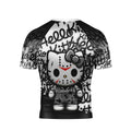 Jason Voorhees Kitty White Rash Guard