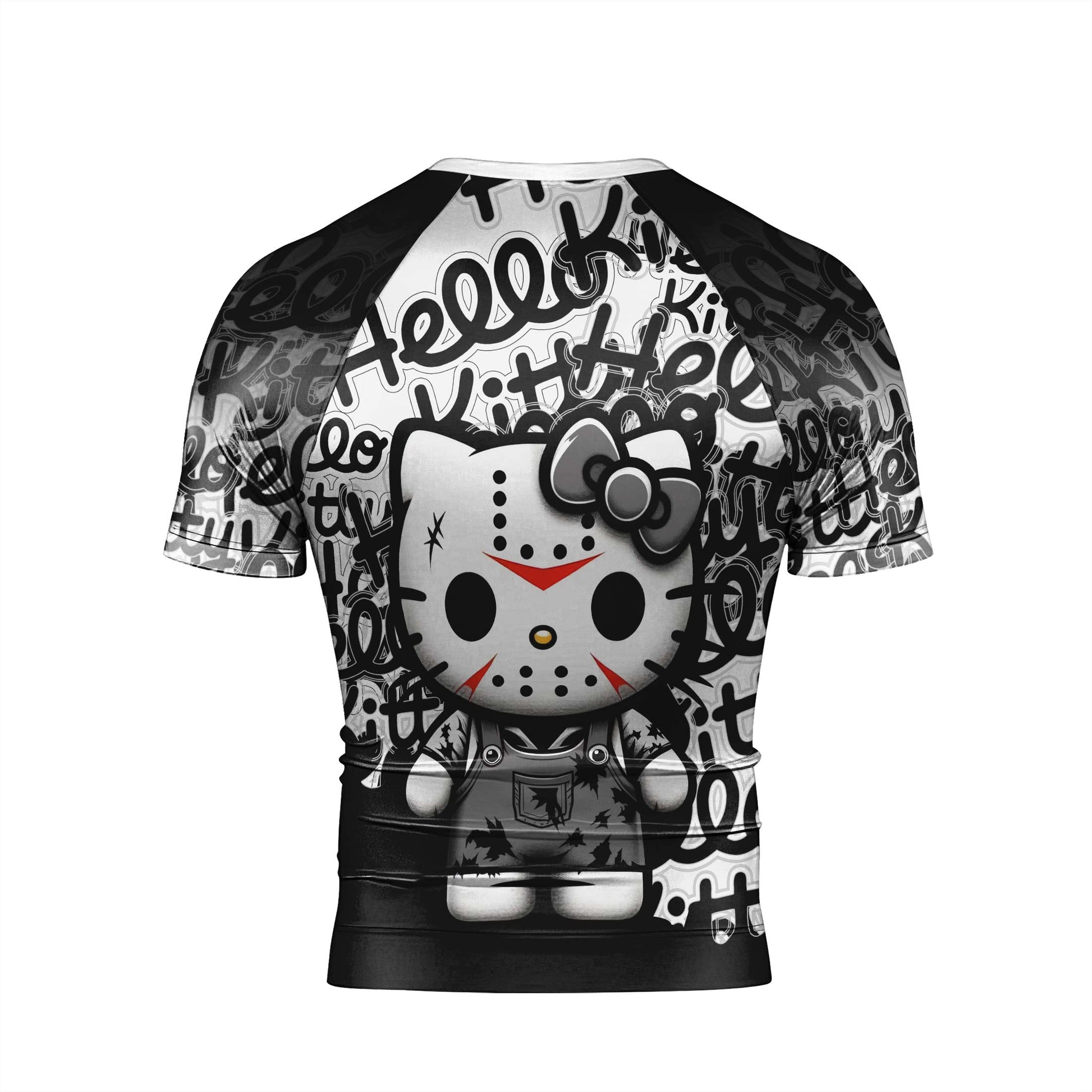 Jason Voorhees Kitty White Rash Guard