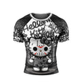 Jason Voorhees Kitty White Rash Guard