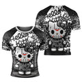 Jason Voorhees Kitty White Rash Guard