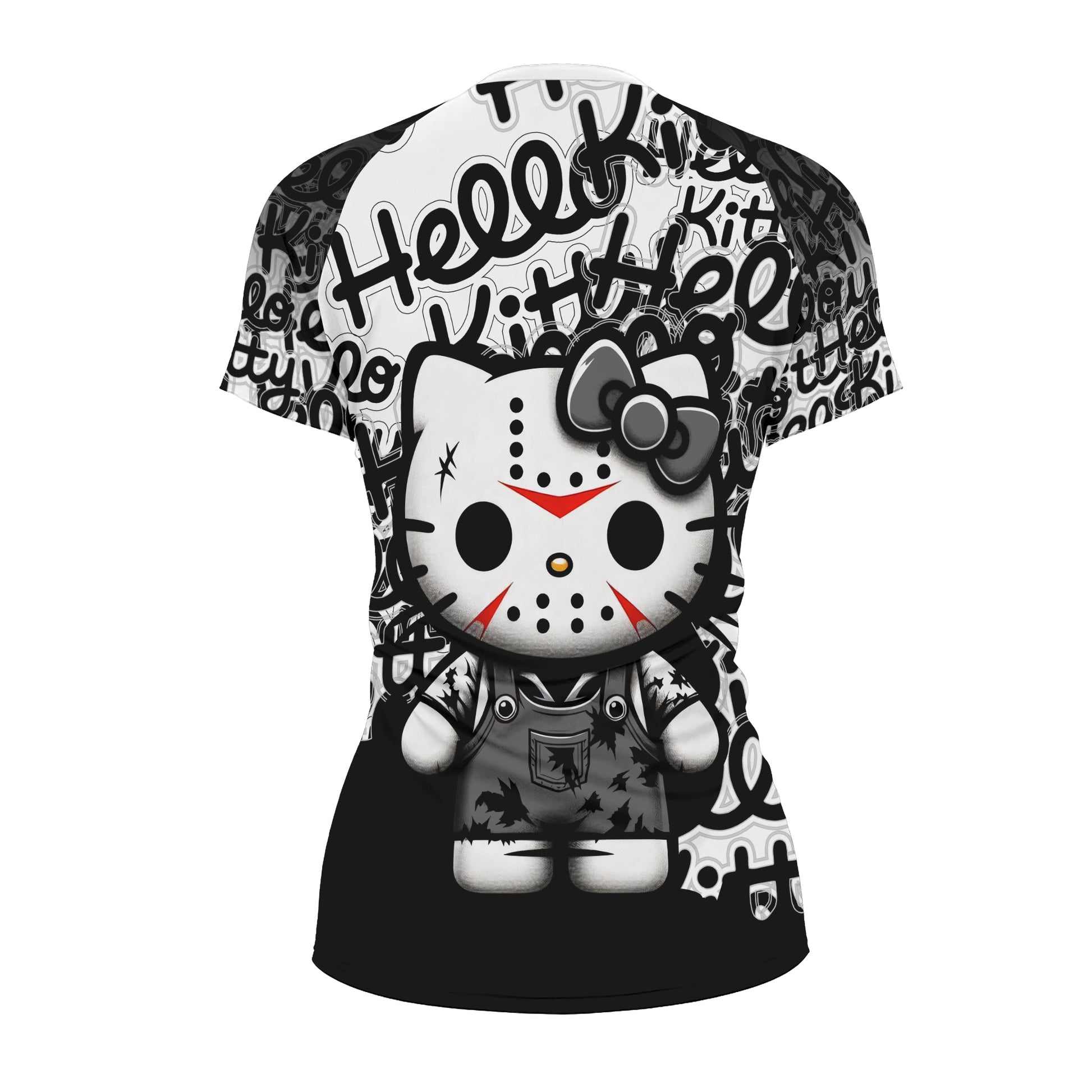 Jason Voorhees Kitty White Rash Guard