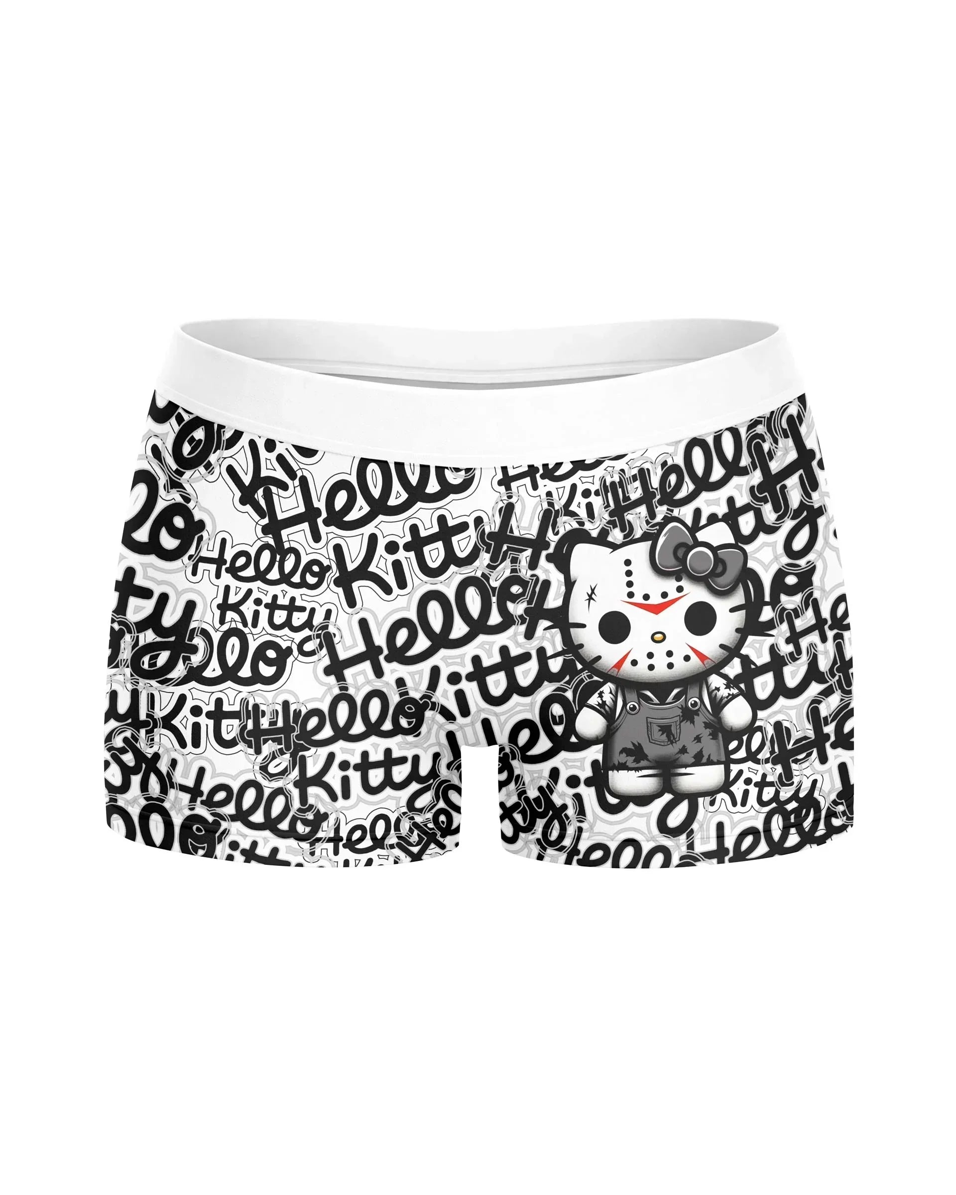 Jason Voorhees Kitty White Women's Workout Set