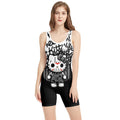 Jason Voorhees Kitty White Wrestling Singlet