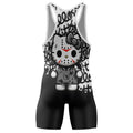 Jason Voorhees Kitty White Wrestling Singlet