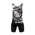 Jason Voorhees Kitty White Wrestling Singlet