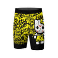 Jason Voorhees Kitty Yellow Compression Shorts