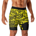Jason Voorhees Kitty Yellow Compression Shorts